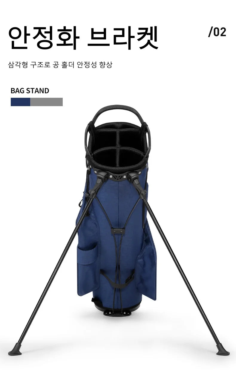 PGM Golf Bags Men Women Lightweight Multifunctional Stand Bag Can Hold a Full Set of Clubs QB074