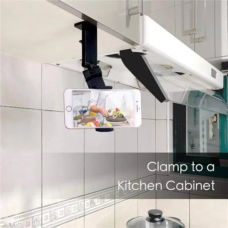 Foldable Adjustable Airplane Phone Holder Stand  Portable Travel Desk for Flight  Train and Car Seats  Rotatable Selfie Capable