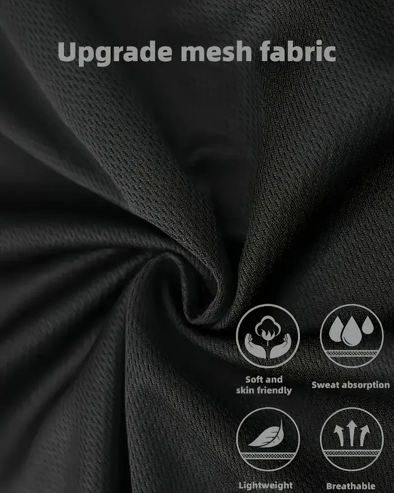 Men's Summer Breathable Sportswear Short Sleeve Shorts Set Lightweight Comfortable Sport Style Made in China