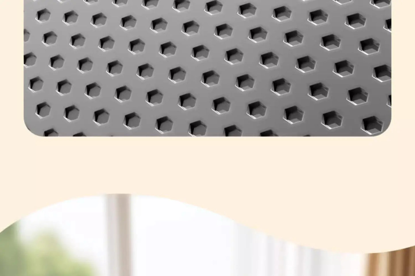 Extra Large Waterproof Cat Litter Mat – Non-Slip, Washable