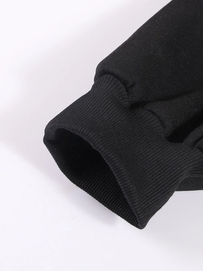 Men's Casual Cargo Sweatpants With Pockets, Drawstring Waist, Polyester, S-2XL