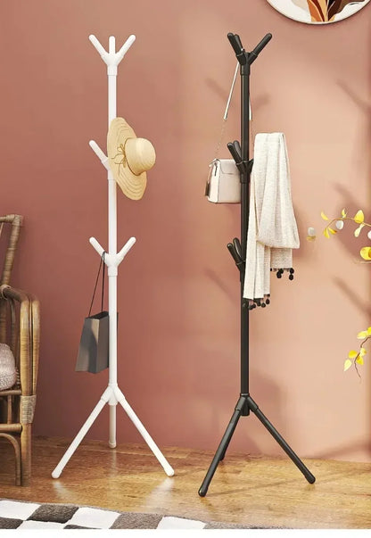 Vertical Coat & Hat Stand – Bedroom Storage Rack