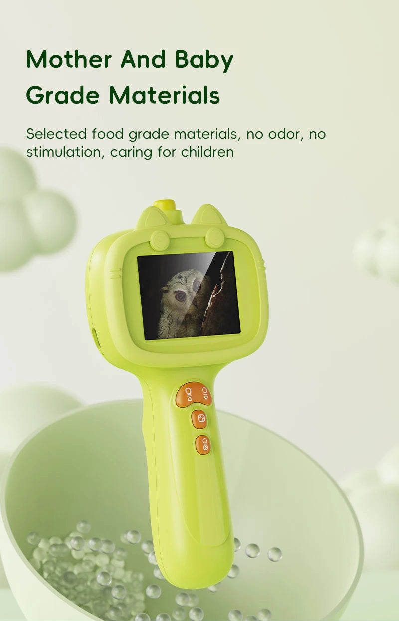 Kids Borescope Snake Camera with Light Outdoor STEM Educational Toy Endoscope Science Gift for Boys Girls Camping Explore Nature