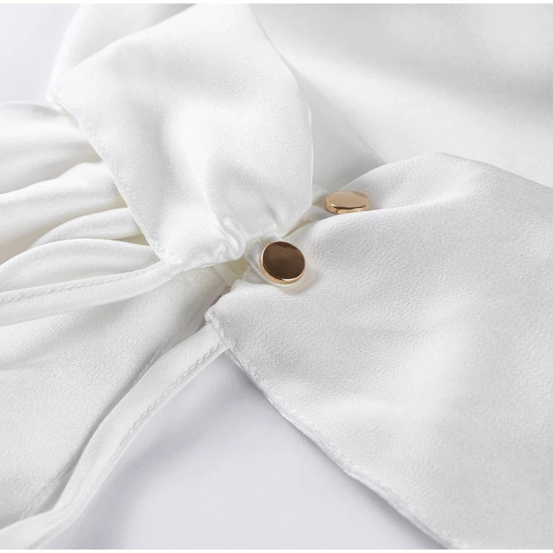 Sexy Satin Ribbon Party Dress Women Elegant Halter Backless Off Shoulder Sleeveless Female Dresses 2024 Summer Solid Robe Gown