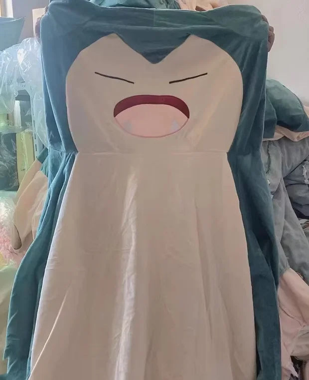 200/150cm Aoger Giant Snorlax Plush Toys Kawaii Soft Snorlax Leather Shell Plushie NO Filling Pillow Gifts For Children Pokemon