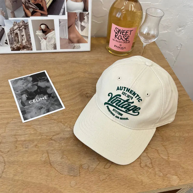 Embroidery Letters Baseball Hat Women Men Summer Outdoor Golf Sports Sun Protection Hat Snapback Hip Hop Trucker Peaked Caps