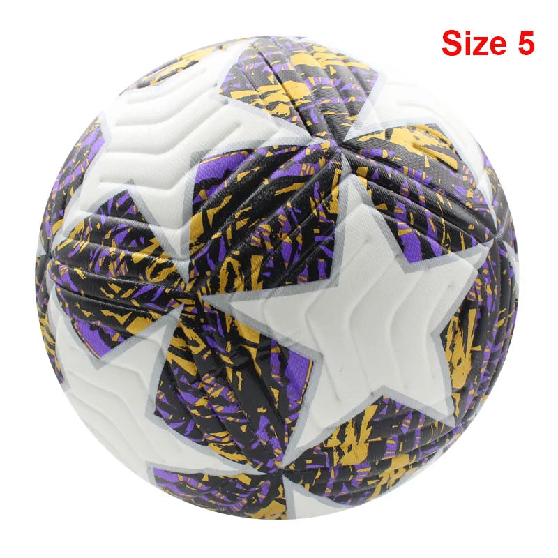 Soccer Ball Professional Outdoors Sports Match Balls High Quality PU Material Training Seamless Football Standard Size 5 Size 4