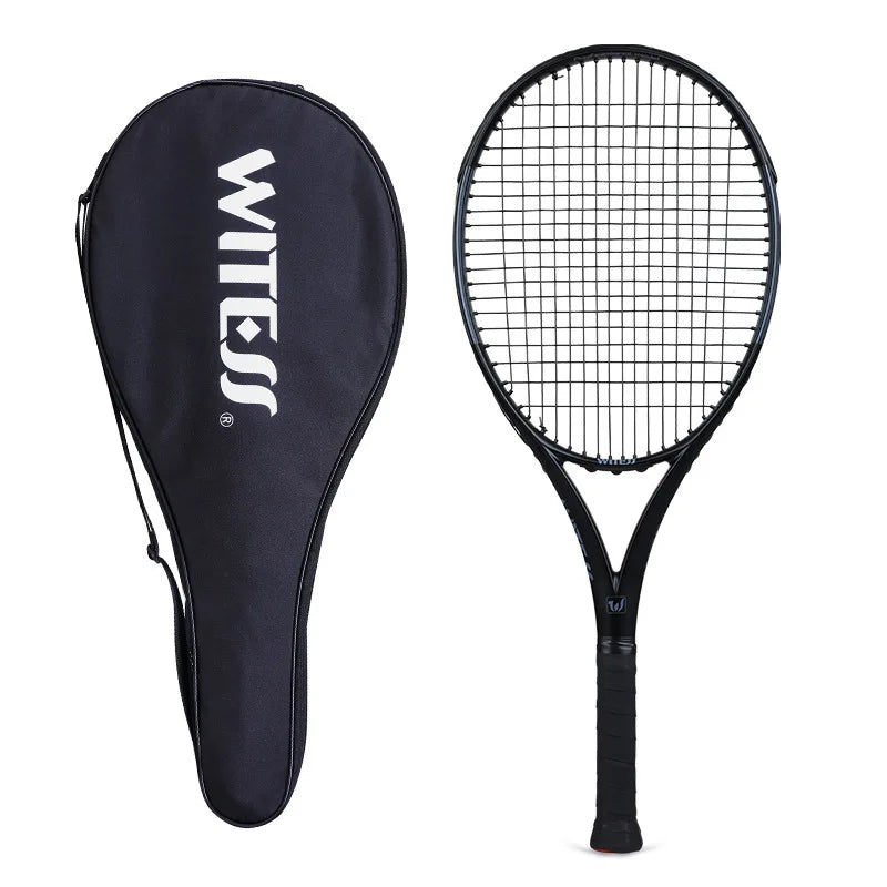 Full Carbon & Carbon Aluminum Integrated Tennis Racket Single Beginner Tennis College Student
