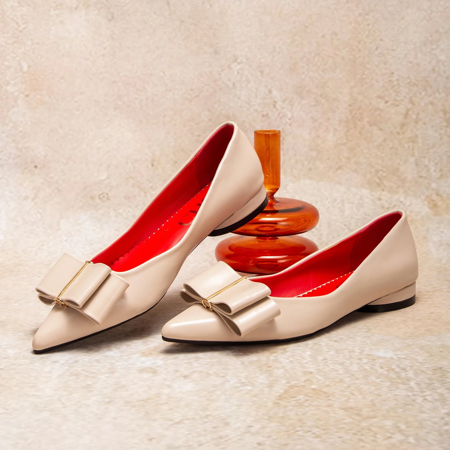 Women's Solid Colour Slip On Low Heel Pumps For Dress Or Everyday Wear