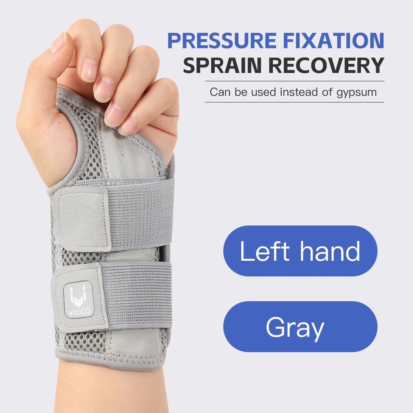 Finger Joint Pain Tendon Sheath Adjustable Dual Strap Wrist Guard with Thin Design Thumb Strain Protection Strap Wrist Guard