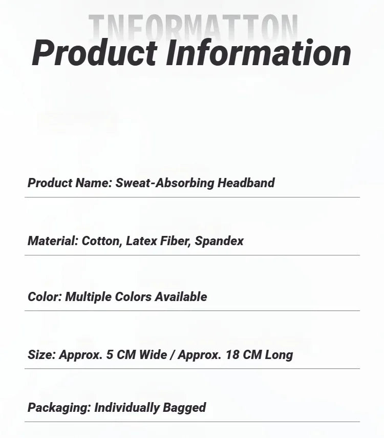 3Pcs Sweatproof Sports Headbands For Men Women Moisture-Wicking Sweatband Tennis Basketball Running Gym Workout Outdoor Yoga