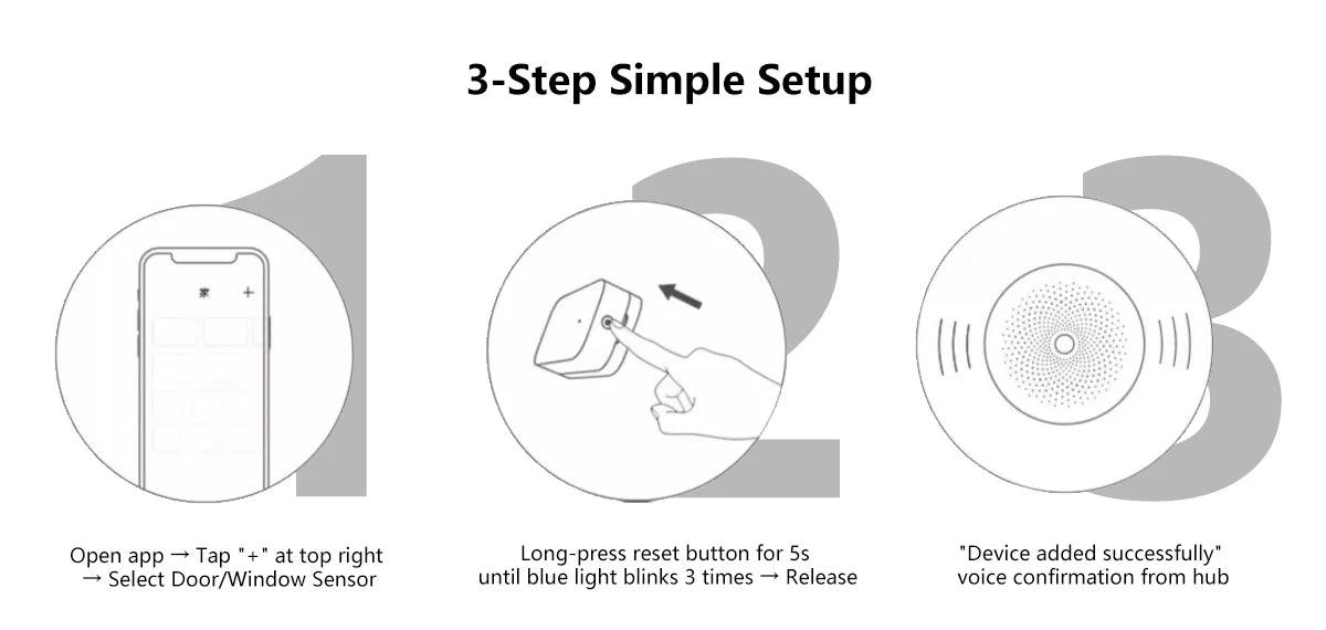 Aqara Door Window Sensor Zigbee Wireless Connection Smart Mini door sensor Home Assistant for Mijia Gateway Home HomeKit APP