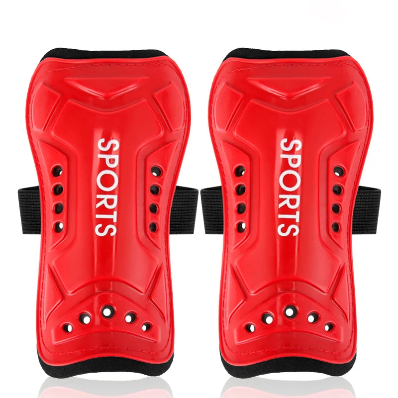 1Pair Soccer Training Crashproof Calf Protectior Leg Sleeves Children Teens Football Protege Tibia Safety Shin Guards
