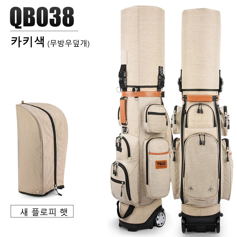 PGM Golf Multi-functional Towing Ball Bag with Ball Rod and Password Lock Aviation Bag QB038