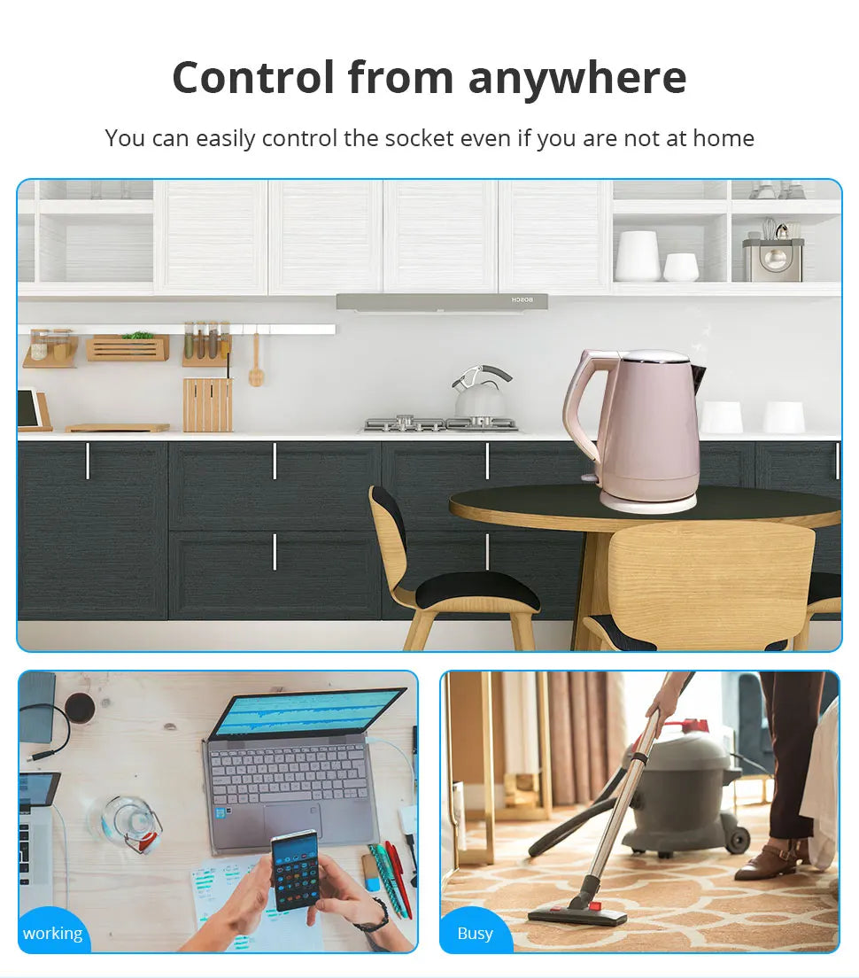 Zemismart Zigbee Smart Brazil Socket 10A 20A Outlets Work with Tuya Smart Life App Alexa Google Home Control