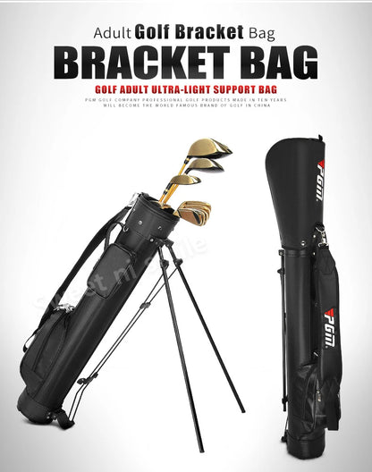 Golf Rack Bag PU Lightweight Portable Unisex Carry Bag