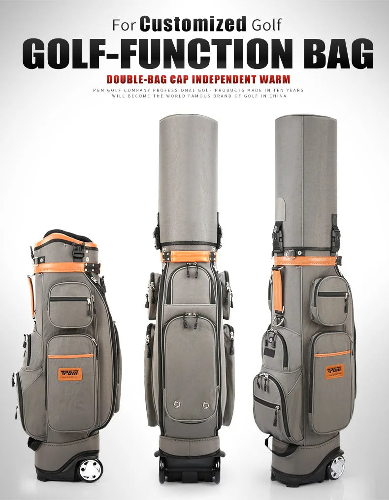 PGM Golf Multi-functional Towing Ball Bag with Ball Rod and Password Lock Aviation Bag QB038