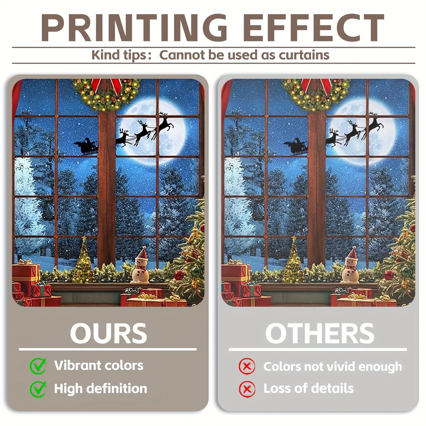 Winter Wonderland & Holiday Decor, Perfect for Christmas, Birthdays, and Photo Shoots