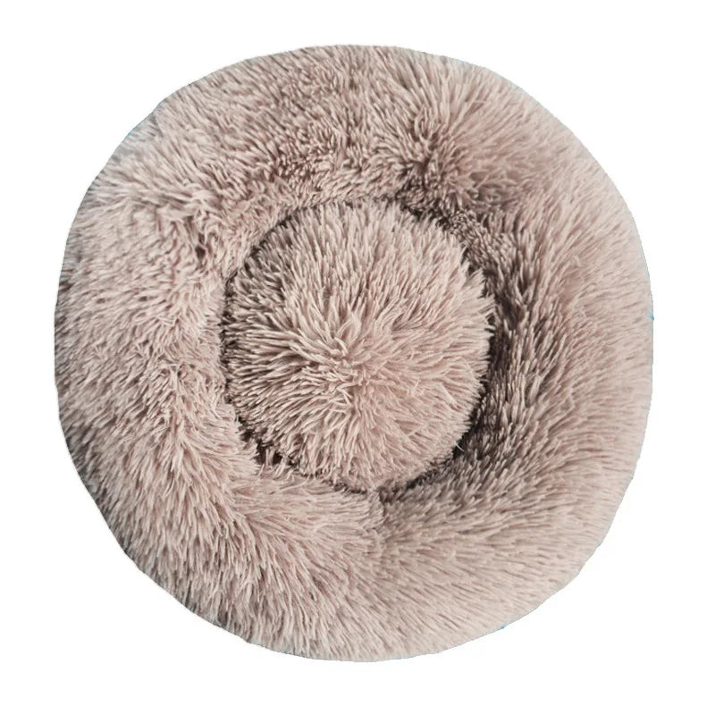 Round Soft Pet Bed – Indoor Sofa for Cats and Dogs