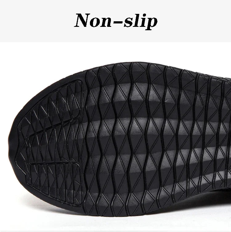 Breathable Men's Casual Sneakers Lightweight Outdoor Men Sneakers Anti-slip Flexible Male Running Shoes Comfortable Tennis