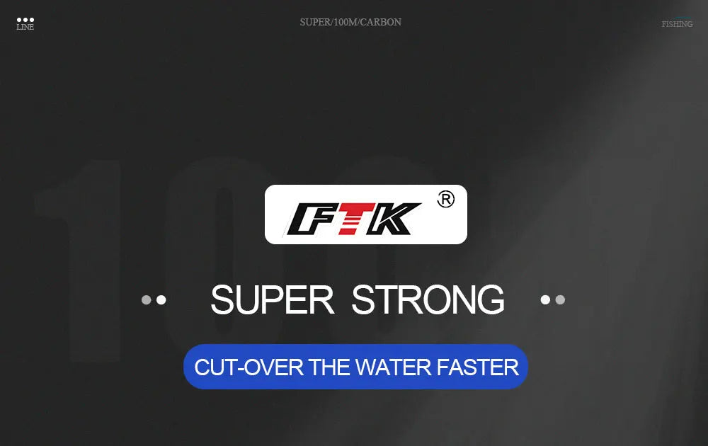 FTK 100m 4.13-34.32LB Fluorocarbon Fishing Lure Line 0.14mm-0.5mm pink Carbon Fiber Fly Fishing Line Super Soft Line Pesca