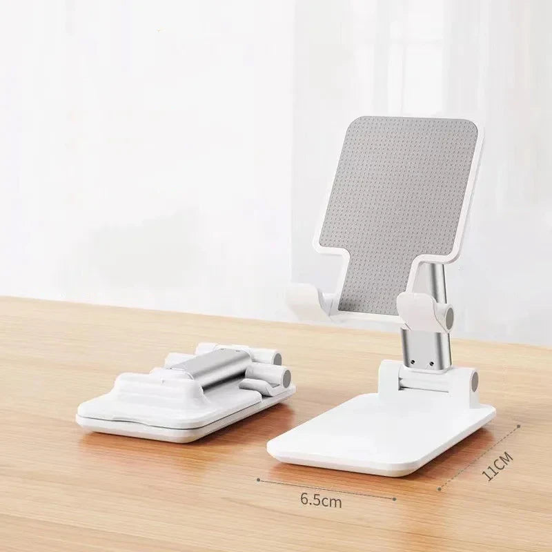 Foldable Desk Mobile Phone Holder Stand For IPhone IPad Xiaomi Adjustable Desktop Tablet Holder Universal Table Cell Phone Stand