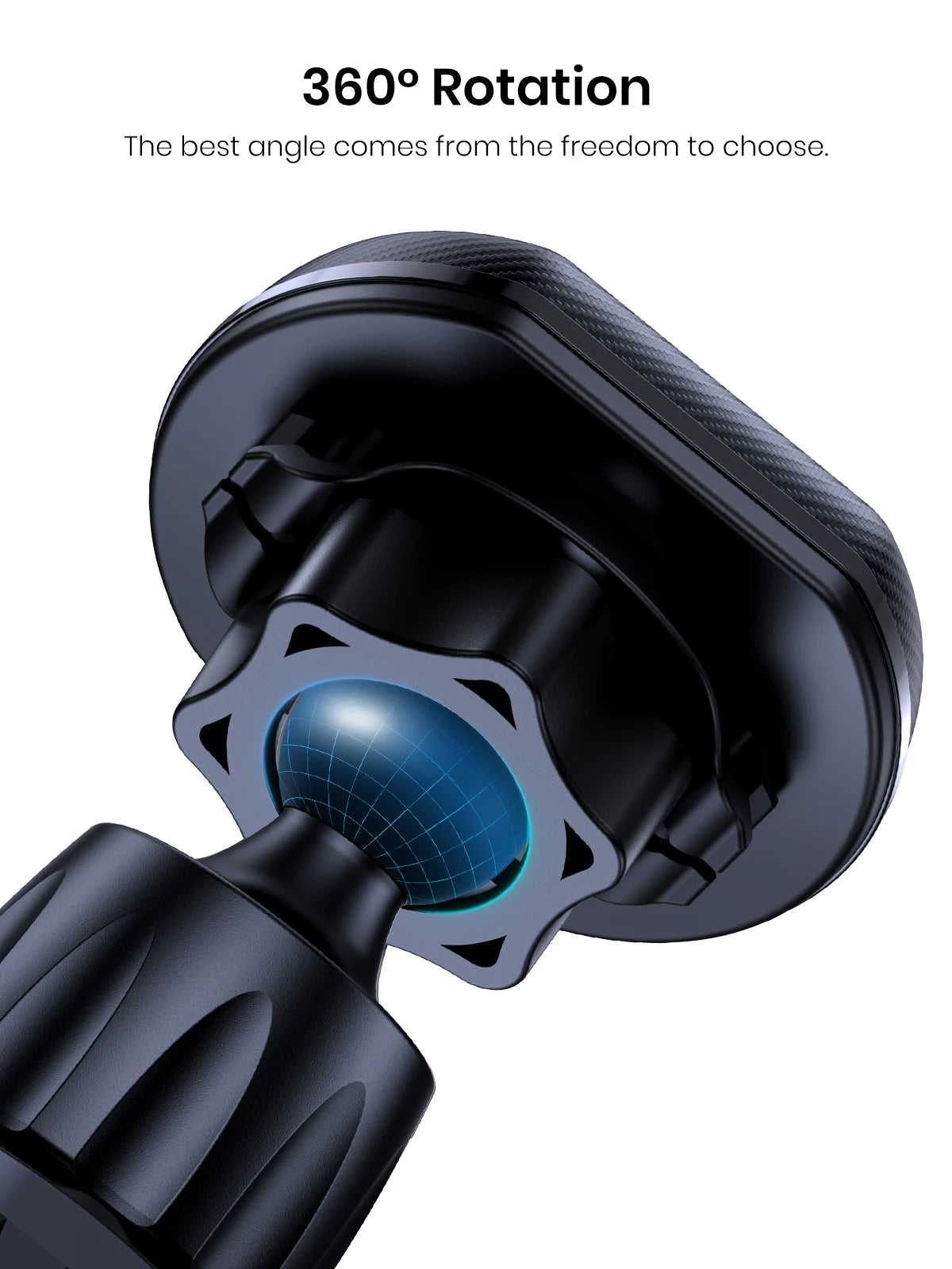 TOPK Magnetic Air Vent Car Phone Holder [Strong Magnet] Car Vent Mount Phone Stand Compatible with iPhone15 14 13 Samsung Xiaomi