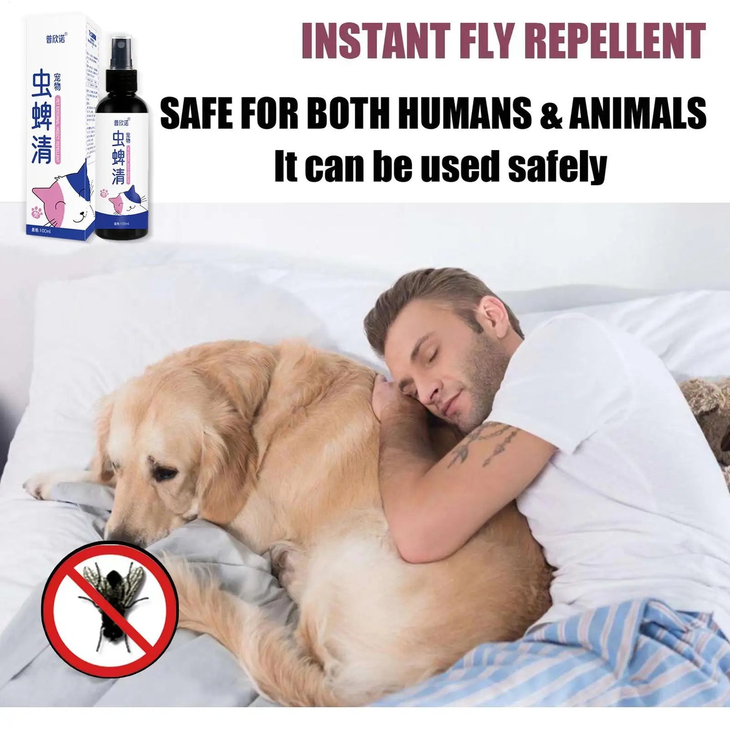 Pet Tick Sprays Ticks Spray That Repels And Prevents Ticks Spray For Pets 100ml Safe For Home And Cats Dogs Flea Remover