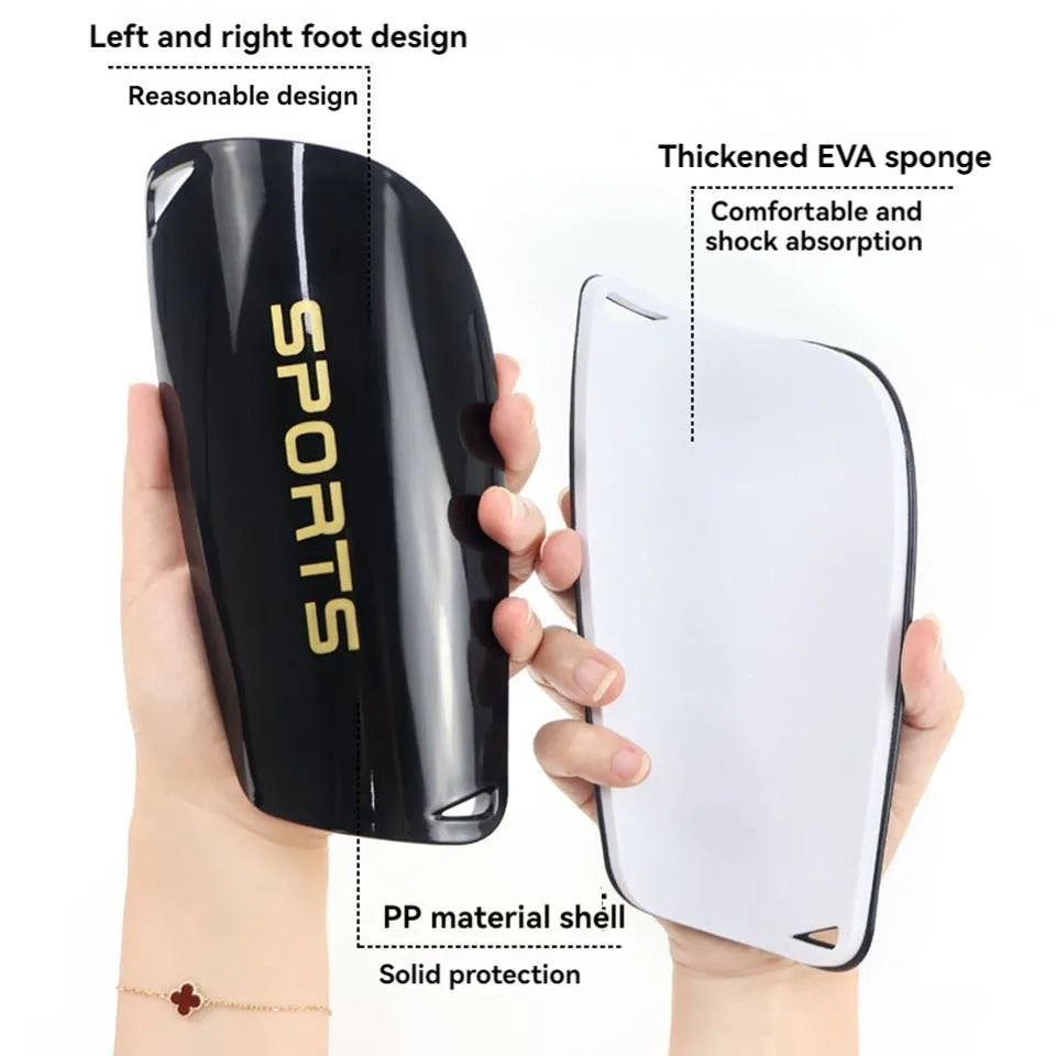 Loogdeel 1 Pair Soccer Shin Pad Cover Football Shin Holder Leg Protector Leg Guard Kids Boy Men Shin Pad Sportswear Accessory