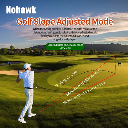 Golf Laser Rangefinder With Flag-Lock Slope 600M 1000M