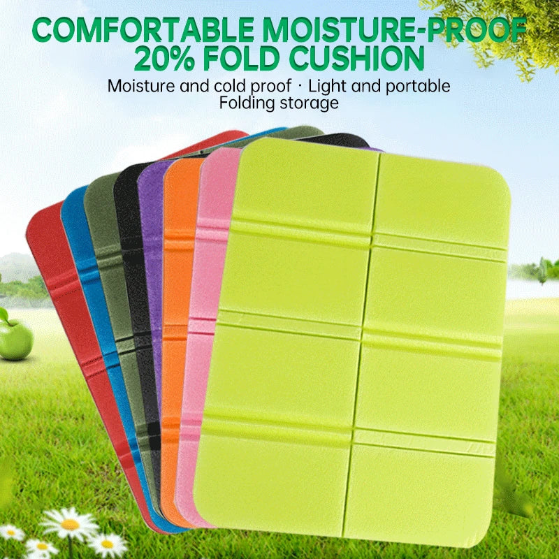 Outdoor Foam Mat XPE Folding Waterproof and Moisture-proof Portable Picnic Mat Beach Seats Suitable for Stadium Stands