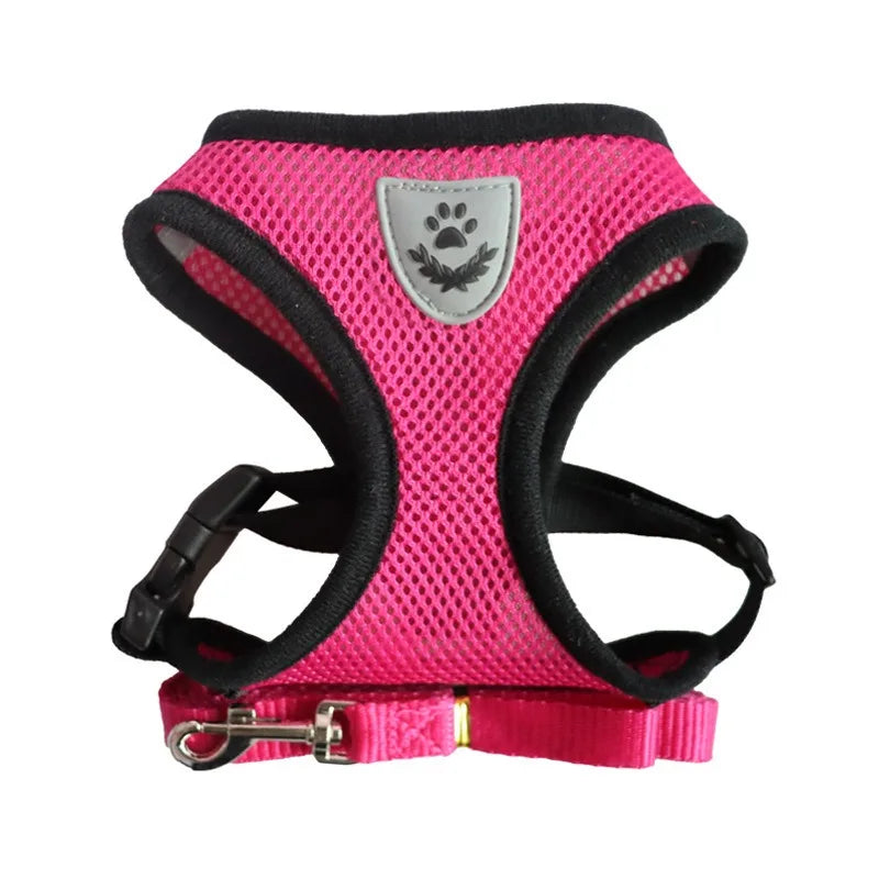 Cat Leash and Harness Cat Tent Kitten Harness Strap for Cats Neck Belt Anti Escape Pets Vest Harness Dog Neck Belt MBD01