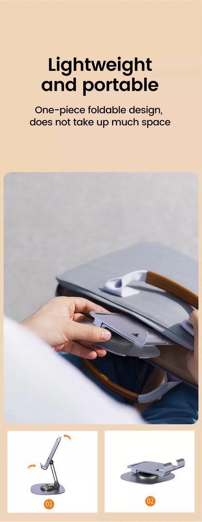 Rotating Desk Phone Holder Stand Universal Compatibility