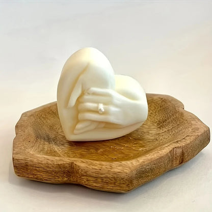 3D Heart-Shaped Silicone Candle Molds For Candles Wax Soap