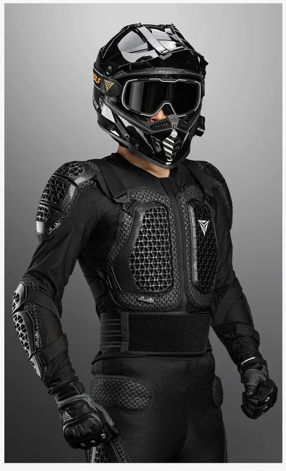 Motorcycle Armor Jacket Unisex Polyester Nylon CE Certified Protective Gear