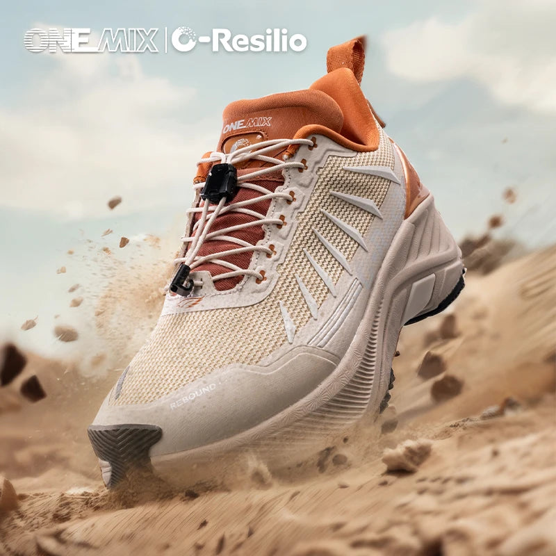 Trail Running Shoes Non-Slip Lightweight Breathable Hiking Sneakers