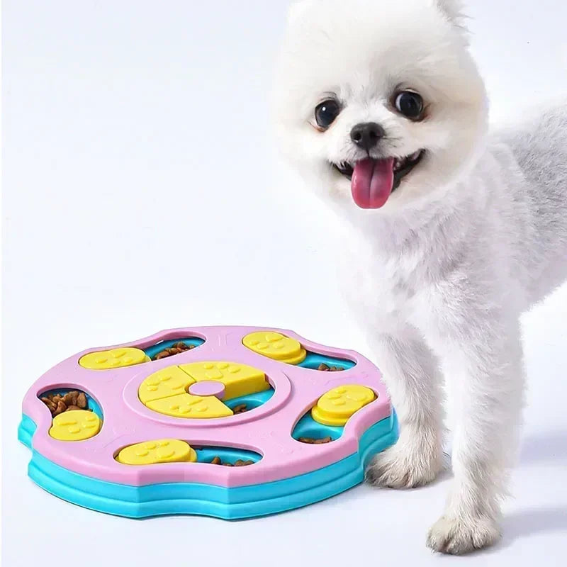 Dog Puzzle Toy & Slow Feeder – Interactive Food Dispenser for Cats and Dogs