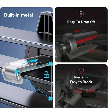 Car Phone Holder Universal Air Vent Clip Mount, 4.7 To 6.7 Inch Devices