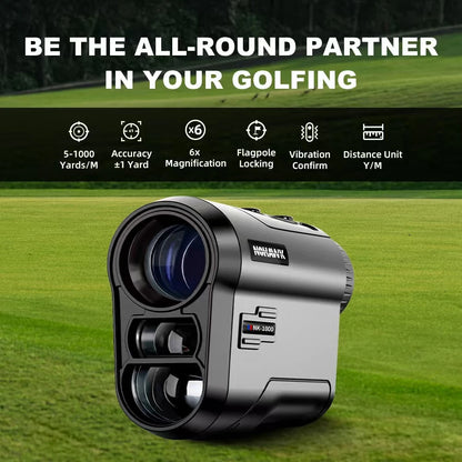 Rangefinder 1000m With USB-C Charging Monocular For Hunting And Golf