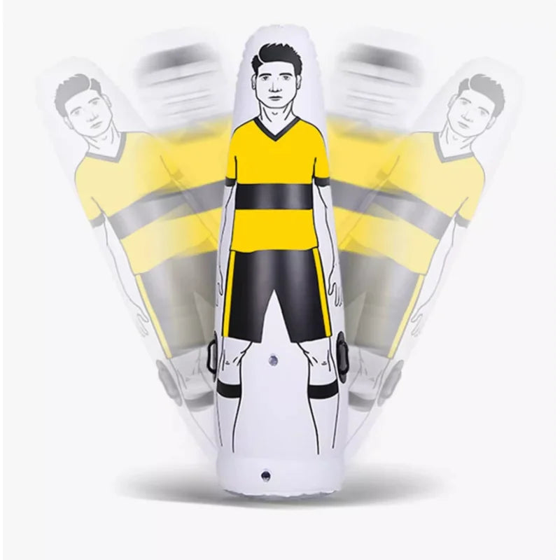 175cm Adult Inflatable Football Training Goal Keeper Solo Soccer Trainer TumblerAir Dummy Tool PVC Inflatable Wall Kick Defender