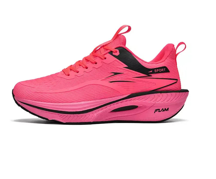 Men's Sneakers Anti-slip Cushioned Comfortable Racing Training Running Shoes Mesh Tennis Shoes Casual for Women