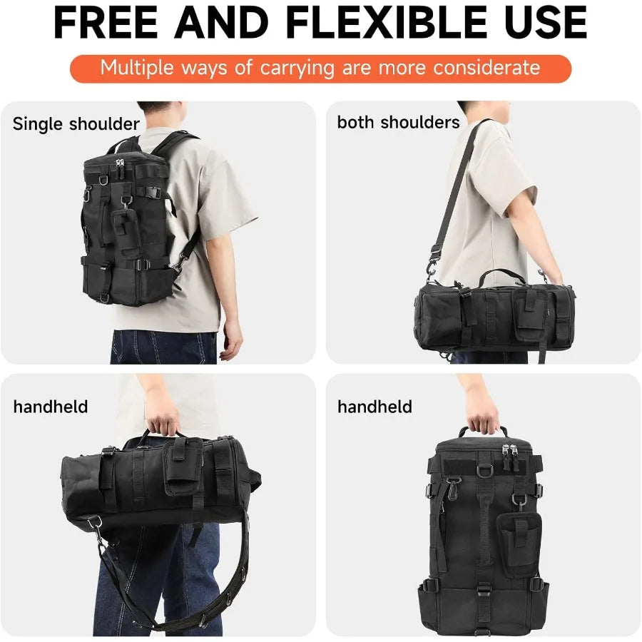 Fishing Bag Sling Tackle Storage Backpack Fishing Gear Bag Outdoor Lightweight Water-Resistant Store Gear and Equipment