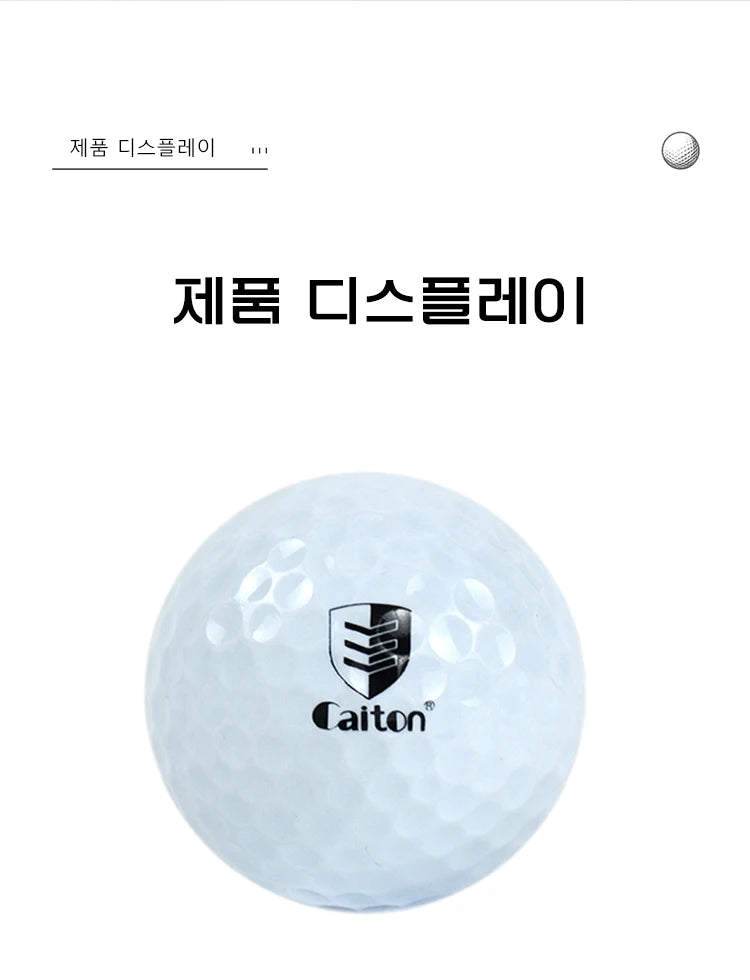 Caiton 12pcs Double Layer Extreme Range Golf Ball, Golf Accessories，Extreme Challenge Fly Further and More Accurate