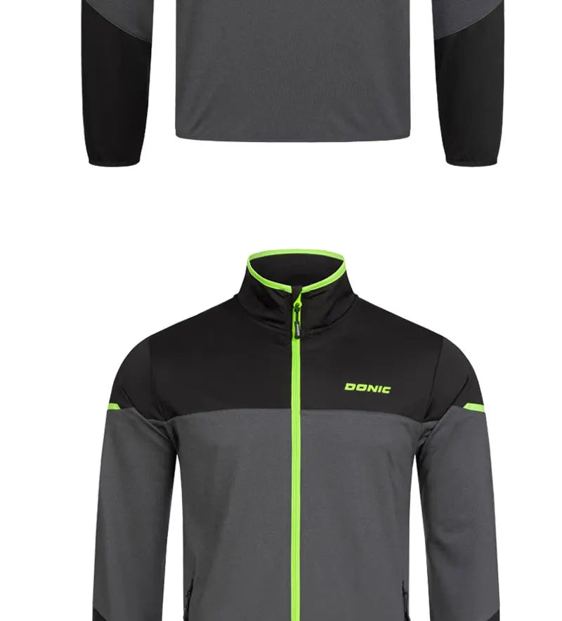DONIC Table Tennis Clothing Suit Men Women Sports Jersey Workout Running Pants Spring Autumn Ping Pong Clothes Set