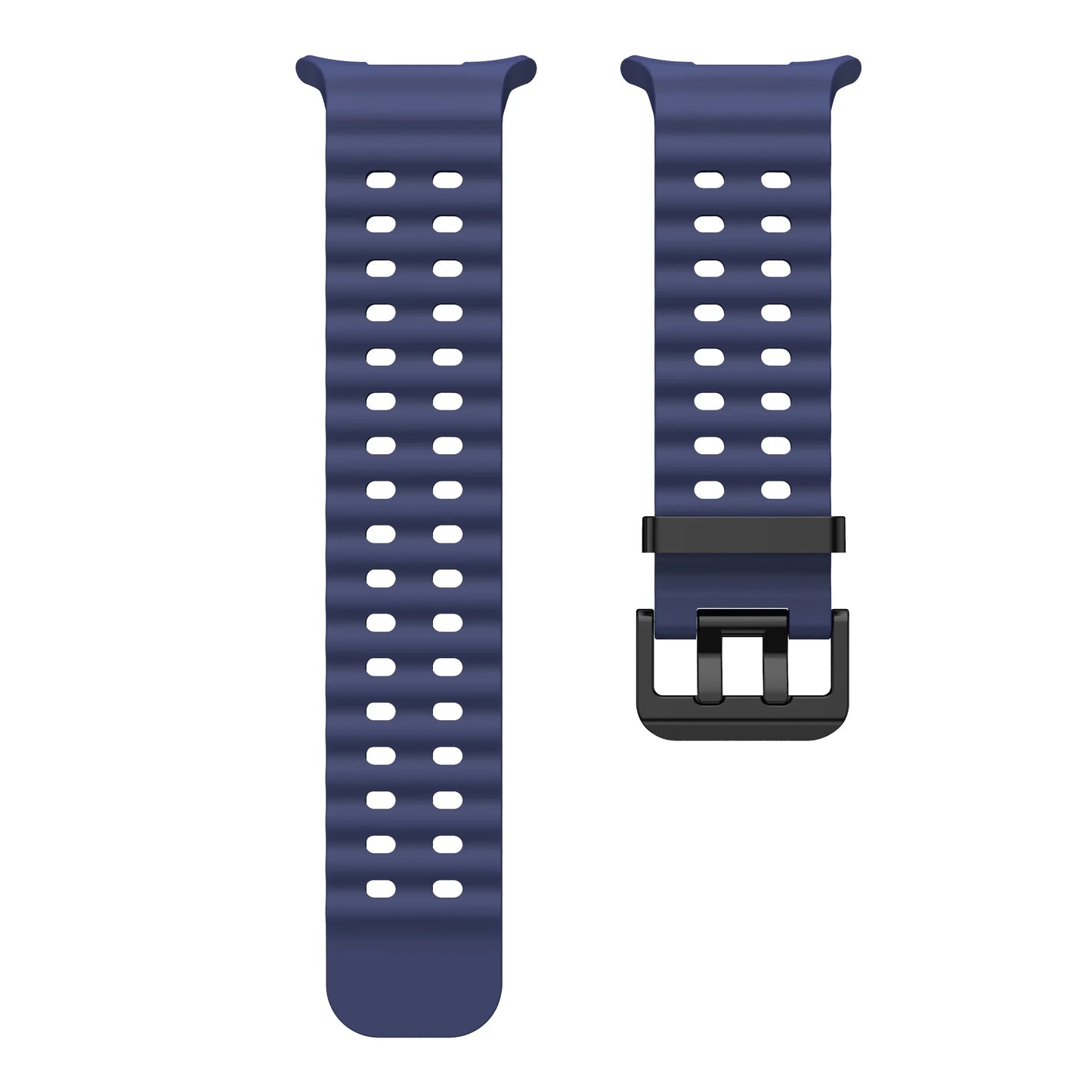 Marine Band For Samsung Galaxy Watch Ultra 47mm Sports Silicone Strap Bracelet For GalaxyWatch Ultra Watchband Accessories