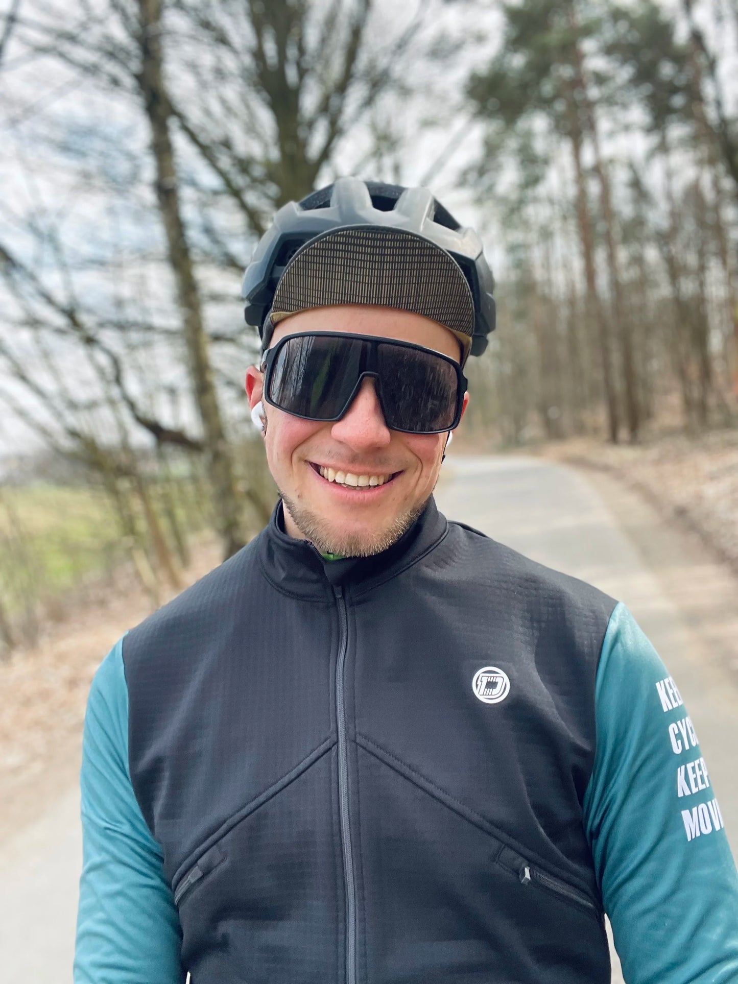 DAREVIE Cycling Men's Jacket WindProof Fleece Pro Cycling Jackets Longsleeve Warm Soft Brushed Pro Breathable Bicycle Clothing