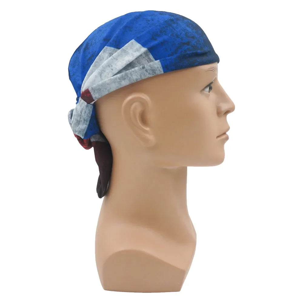 World Football Fans National Flag Face Bandanas Spain France Korea Mexico Germany Seamless Neck Gaiter Men Women Headwear Scarf