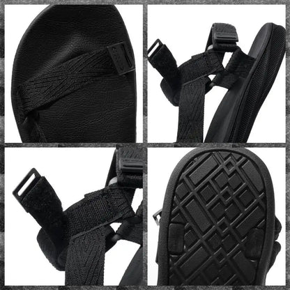 Men's Sandals Arch Support, Antiskid, Open Toe, Fabric Upper, Rubber Outsole