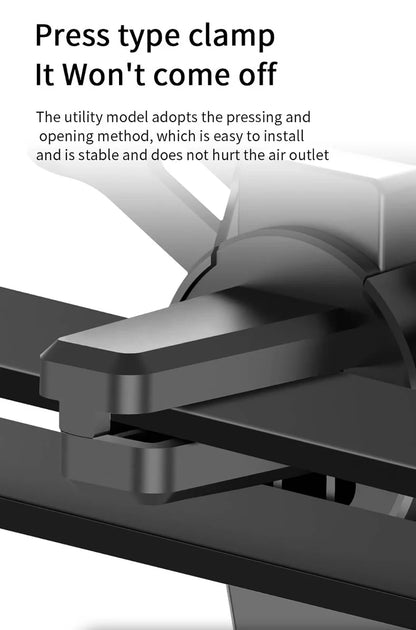 Universal Car Phone Holder Gravity Auto Clamp Air Vent Mount