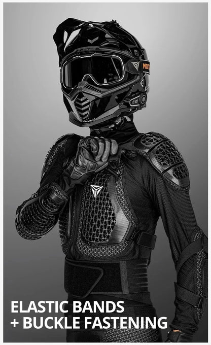 Motorcycle Armor Jacket Unisex Polyester Nylon CE Certified Protective Gear